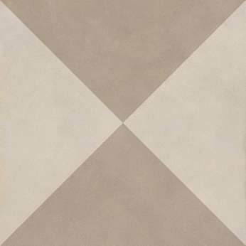 Triangle Bianco + Tortora