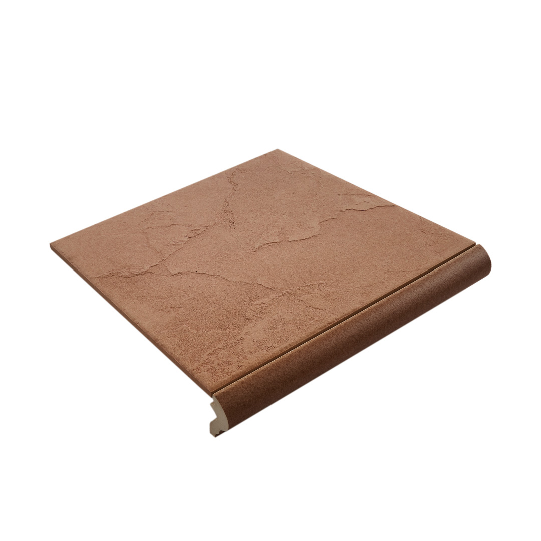 Gradone Rusticato ARDESIA ROSSO